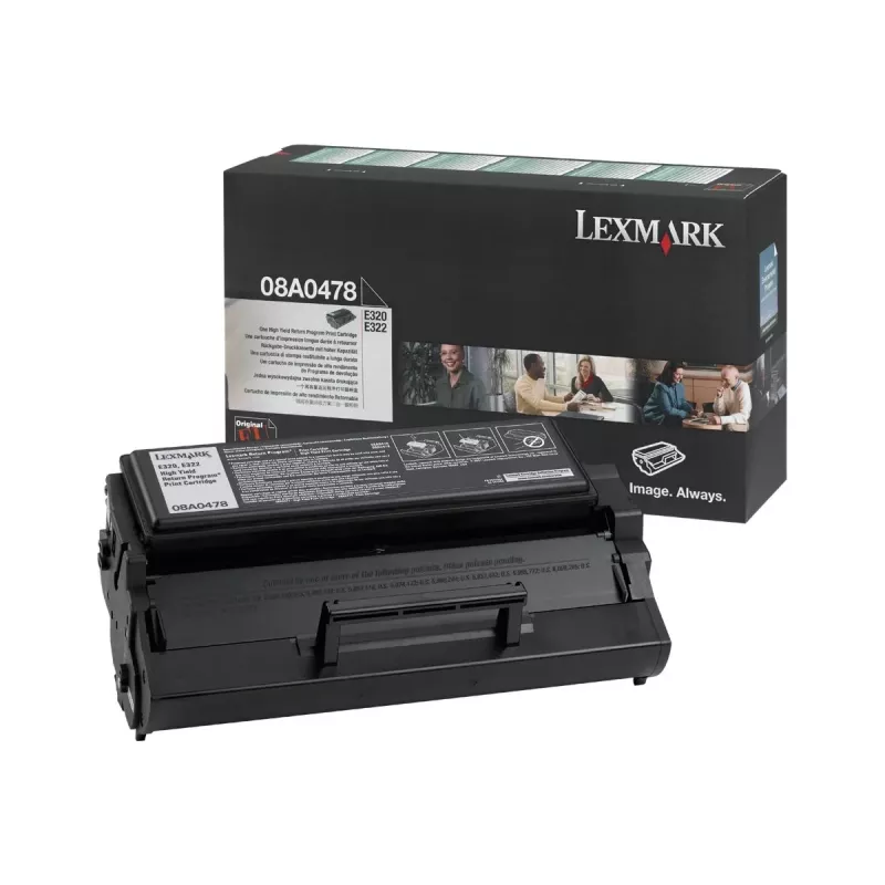 Lexmark High Yield - čierna - originál