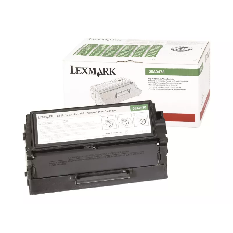 Lexmark High Yield - čierna - originál