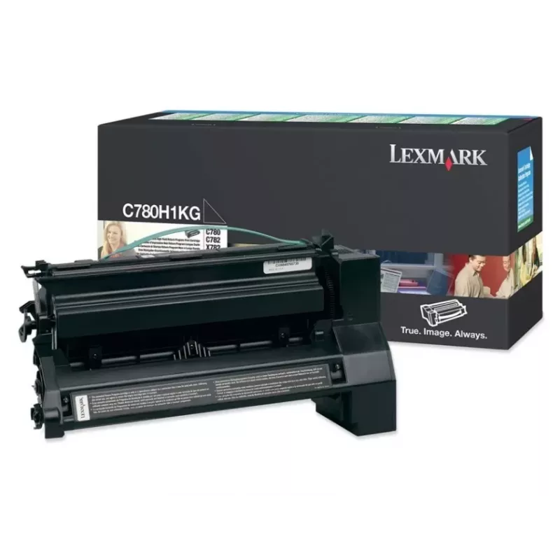 Lexmark High Yield čierna originálna tonerová kazeta (C780H1KG)
