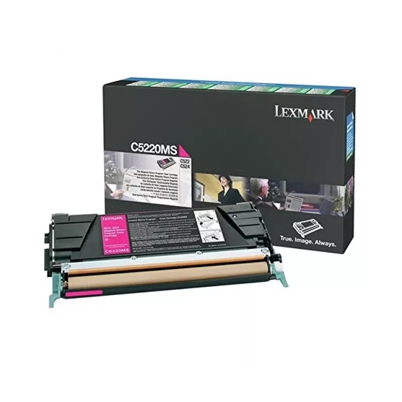 Lexmark purpurový originálny tonerová kazeta LCCP, LRP