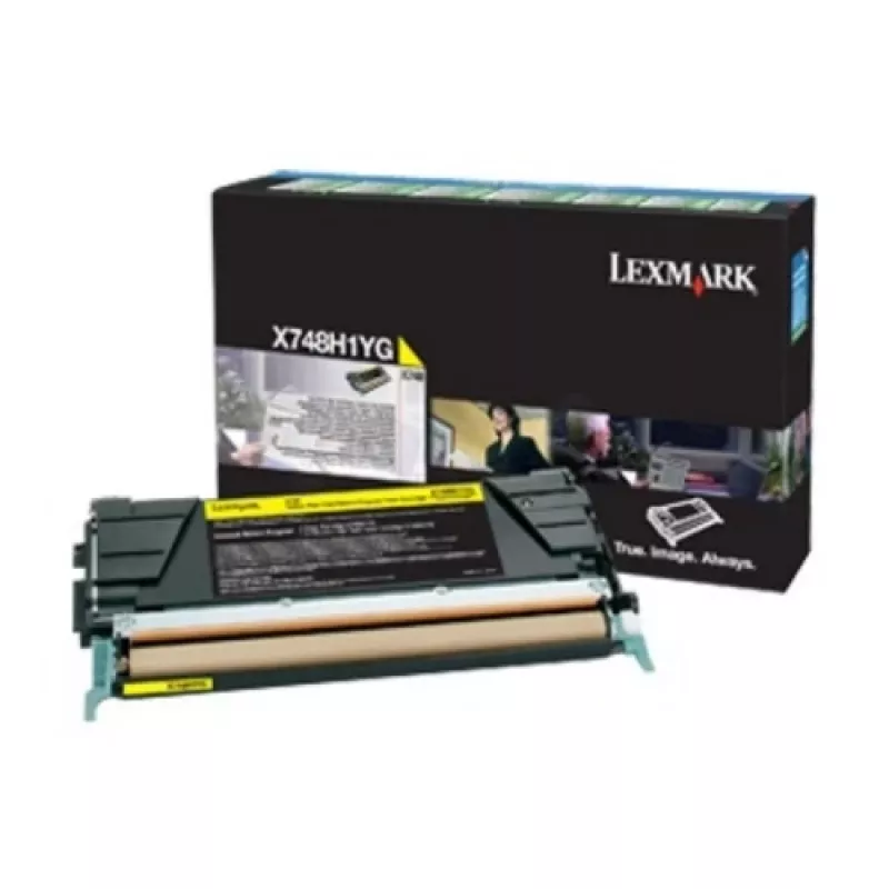 Lexmark X748H3YG žltá tonerová kazeta pre X748de, X748dte