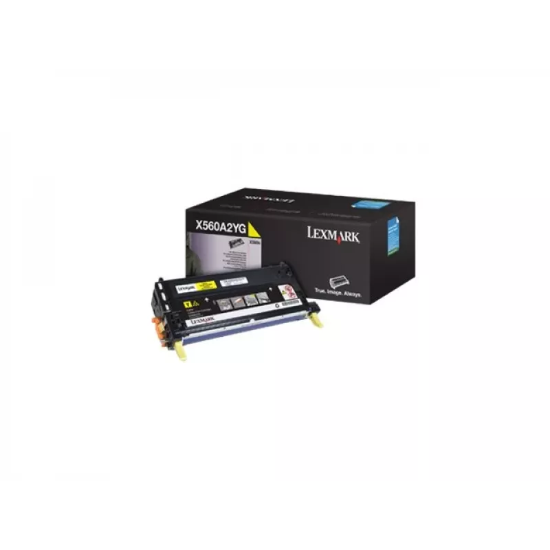 Lexmark žltá originálna tonerová kazeta pre Lexmark X560dn