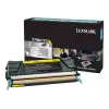 Lexmark žltá originálna tonerová kazeta LCCP, LRP