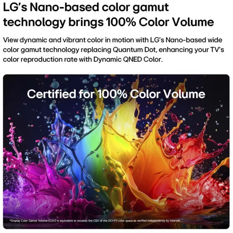 LG 50QNED7EB3C 50-palcový QNED 4K Smart TV s α5 Gen5 AI procesorom a webOS