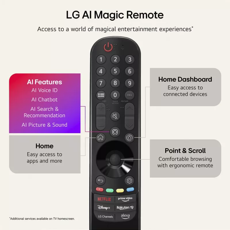 LG Electronics OLED42C6ELB 42-palcový 4K OLED televízor, čierna, 120 Hz, Triple-Tuner, webOS Smart TV
