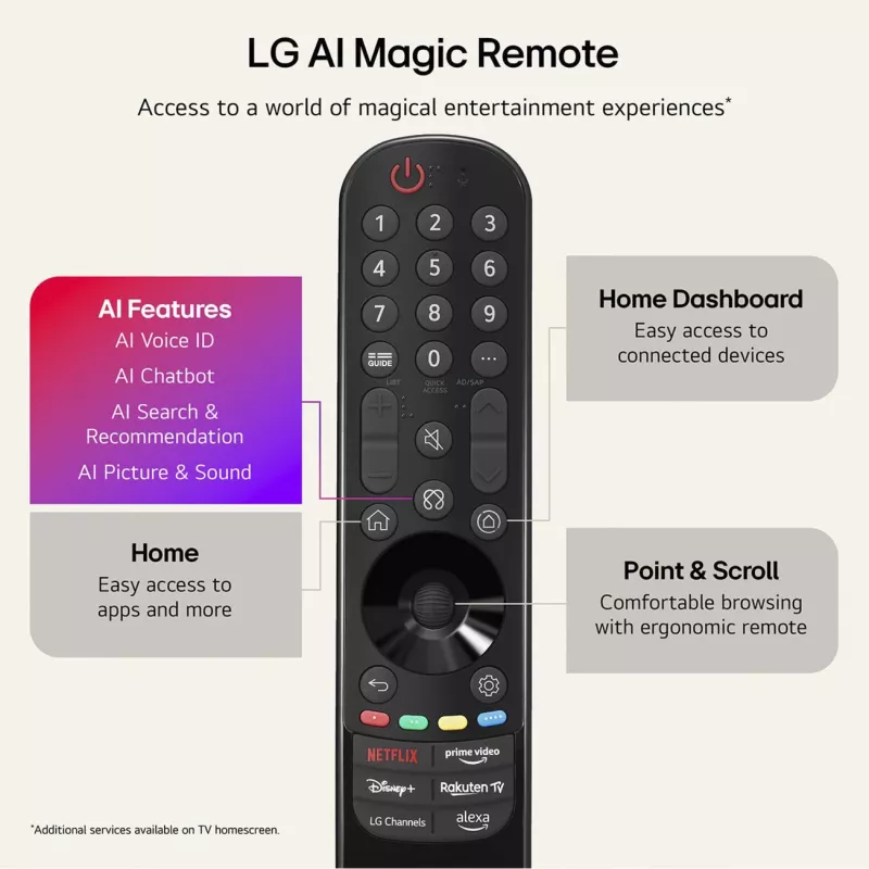 LG Electronics OLED48C6ELB.AEUD 48-palcový 4K OLED televízor, čierny, UltraHD/4K, Triple-Tuner, 120Hz panel