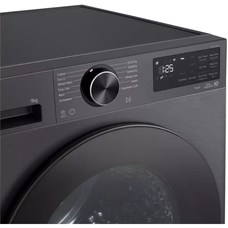 LG RHX7010TBB Sušička, Čierna