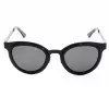 LGR FELI-BLACK01 unisex slnečné okuliare - čierny rám, tmavosivé sklá, 47/24/145 mm