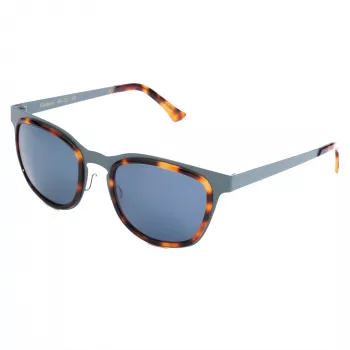 LGR GLOR-BLUE39 unisex slnečné okuliare 49/22/145 mm modré šošovky čierny rám