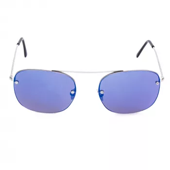 LGR Maas unisex slnečné okuliare strieborno-sivé 54/18/145 mm