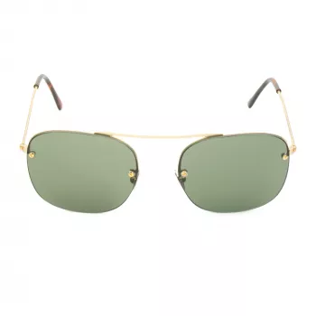 LGR Maasai Gold 02 slnečné okuliare - ručne vyrobený taliansky acetát, UV400 ochrana, 54 mm sklo