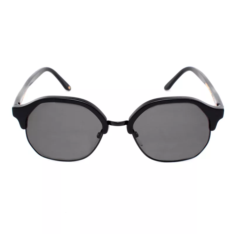 LGR Zanzibar unisex slnečné okuliare čierna/sivá 50/12/135 mm