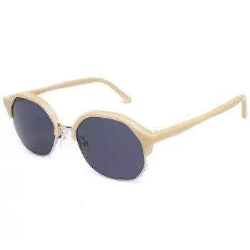 LGR ZANZIBARIVO40 unisex obdĺžnikové slnečné okuliare 50/12/135 mm ručne vyrobené v Taliansku UV400