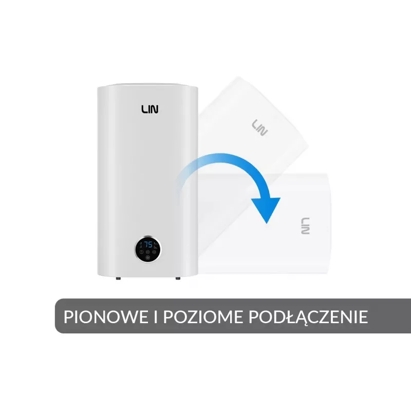 LI- elektrický ohrievač teplej vody LIN LIFVD1SMWH 50L UNIVERSAL biela