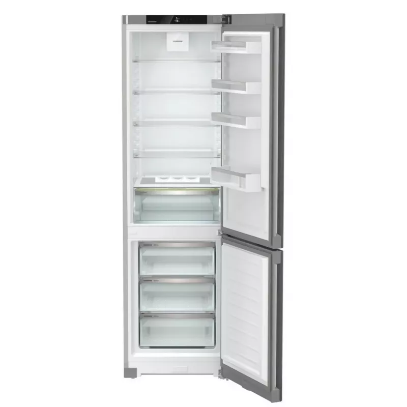 Liebherr CNsfd 5703 chladnička s mrazničkou, 330 L, NoFrost, DuoCooling, strieborná