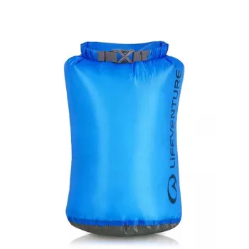Lifeventure ultralehký suchý vak 35L modrý – vodotesný roll-top 30D ripstop nylon