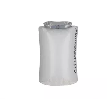 Lifeventure Ultralight DryBag 15L - sivý, IPX6 vodotesný, 50g
