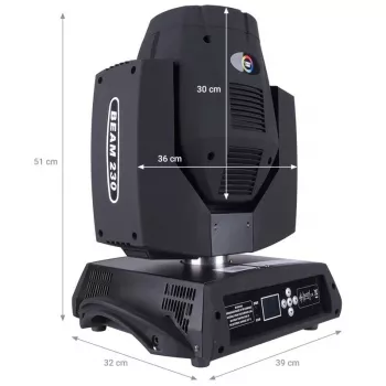 LIGHT4ME 7R BEAM 230W Moving Head osvetlenie