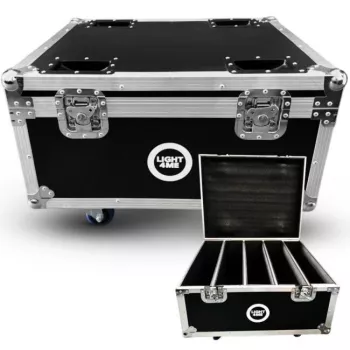 LIGHT4ME AURORA WASH HEAD CASE 4IN1 flight case pre 4 moving heady