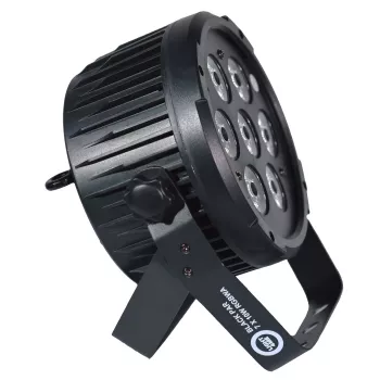 LIGHT4ME BLACK PAR 7x10W RGBWA LED výkonný a ľahký
