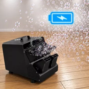 LIGHT4ME BUBBLE BIG ACCU akumulátorový bublinový stroj