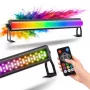LIGHT4ME FROST BAR 72x3W RGB LED wash bar s DMX ovládaním, 25° uhol vyžarovania, hliníkové puzdro, čierna