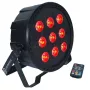 LIGHT4ME LED PAR 9x10W MKII RGBW IR diaľkové ovládanie