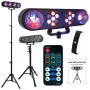LIGHT4ME MAGIC BAR disko guľa LED PAR efekt so statívom