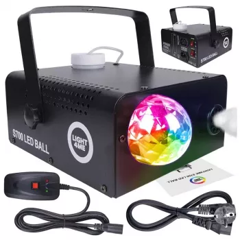 LIGHT4ME S 700W LED BALL generátor hmly a dymu s RGB LED efektom