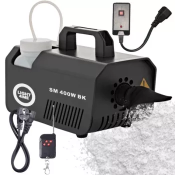 LIGHT4ME SM 400W BK snežné zariadenie - 1L nádrž, káblový ovládač, čierna