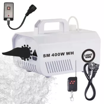 LIGHT4ME SM 400W WH snežný stroj
