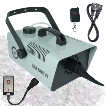 LIGHT4ME SM 600W snežný stroj s káblovým ovládačom