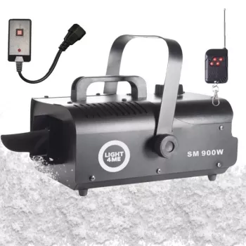 LIGHT4ME SM 900W snežný stroj čierny