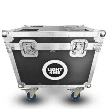 LIGHT4ME STARWASH 19x15W CASE 2IN1 flight case pre 2 moving heady