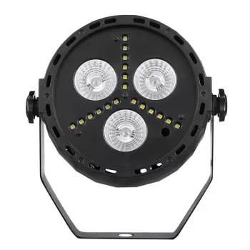 LIGHT4ME TRI PAR STROBE 36W RGB LED PAR reflektor so stroboskopickým efektom