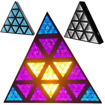 LIGHT4ME TRIANGIS 64x2W RGBA LED svetelný efekt