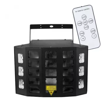 LIGHT4ME TURBO DERBY 4IN1 LED multi-efektové svetlo