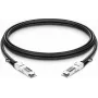Lightwin 100G QSFP28 na QSFP28 Direct Attach medený kábel, 0,5m, HPE/Aruba kompatibilný (LWO-DAC-QSFP28-0.5M-HPE)