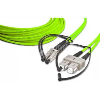 Lightwin LDP-50 LC-SC 2.0 OM5 duplex multimódový LWL patch kábel, LC na SC, OM5, 2 m