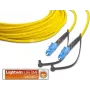 Lightwin LSP-09 LC-LC 20m OS1 Single-Mode Duplex optický patch kábel, žltá LSP-09 LC-LC 20.0