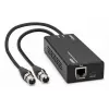 LINDY 2-kanálový XLR audio na Dante enkodér, PoE, AES67, 24-bit/96kHz 70618