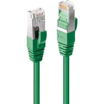 LINDY 2m CAT 6 S/FTP LSZH Gigabit Ethernet patch kábel, RJ-45 na RJ-45, zelená 45952