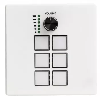 LINDY ovládací keypad, 6 programovateľných tlačidiel a otočný regulátor, RGB podsvietenie, USB-C, hliník, čierna 32306