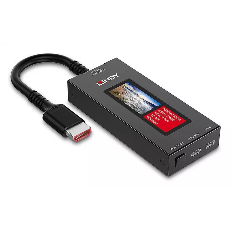 Lindy 32695 analyzátor signálu HDMI 8K60