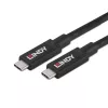 Lindy 43439 USB 3.2 Gen 2 Aktívny kábel USB-C na USB-C, 8 m, 10 Gbps, 8K60, 100 W PD