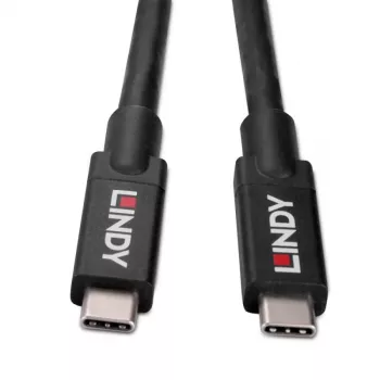 Lindy 43439 USB 3.2 Gen 2 Aktívny kábel USB-C na USB-C, 8 m, 10 Gbps, 8K60, 100 W PD