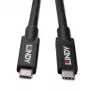 Lindy 43439 USB 3.2 Gen 2 Aktívny kábel USB-C na USB-C, 8 m, 10 Gbps, 8K60, 100 W PD
