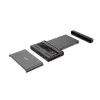 LINDY USB 3.2 Gen 2x2 Type-C na M.2 NVMe SSD puzdro - 20 Gbit/s, hliník