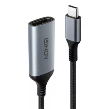 LINDY USB Type C na DisplayPort adaptérový kábel 4K 60Hz