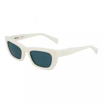 LIU JO dámske cat-eye slnečné okuliare LJ790S 5221101 čierny acetát sivé gradientové sklo 52 mm